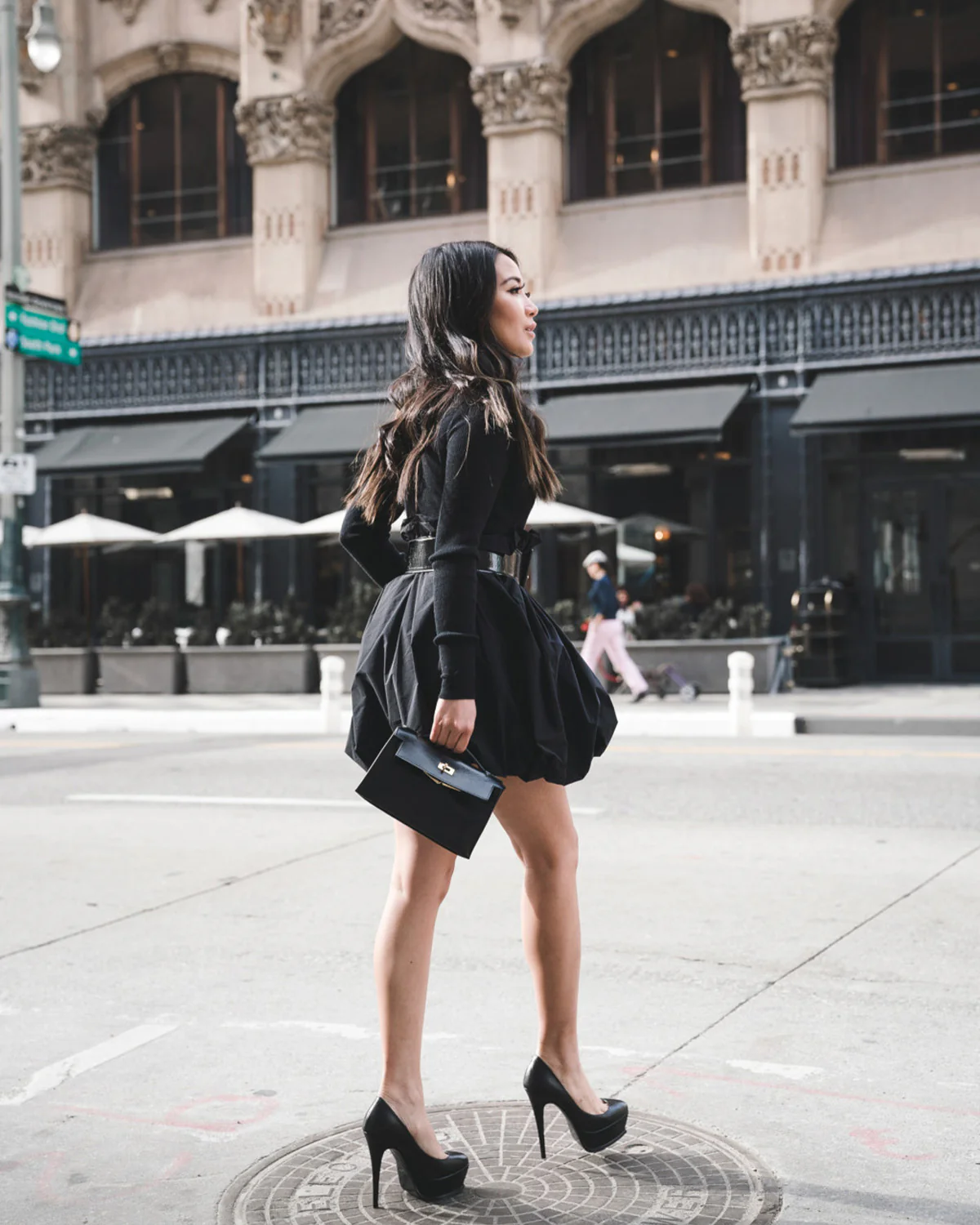 Black Balloon Skirt - Image 4