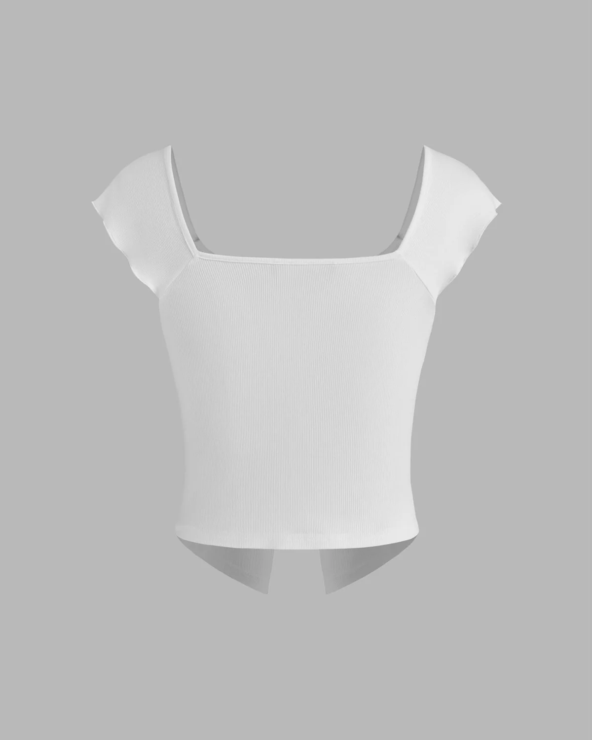 Front Slit Crop Top - Image 5