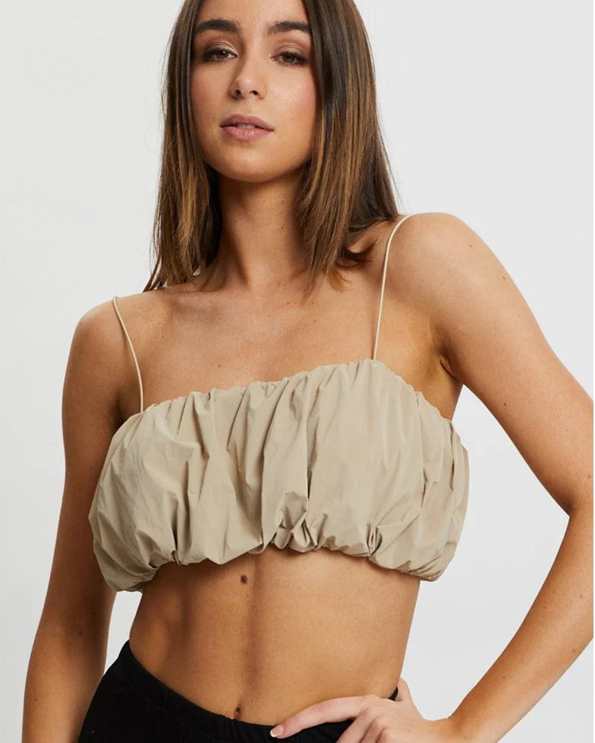 Gathered Blouse Top