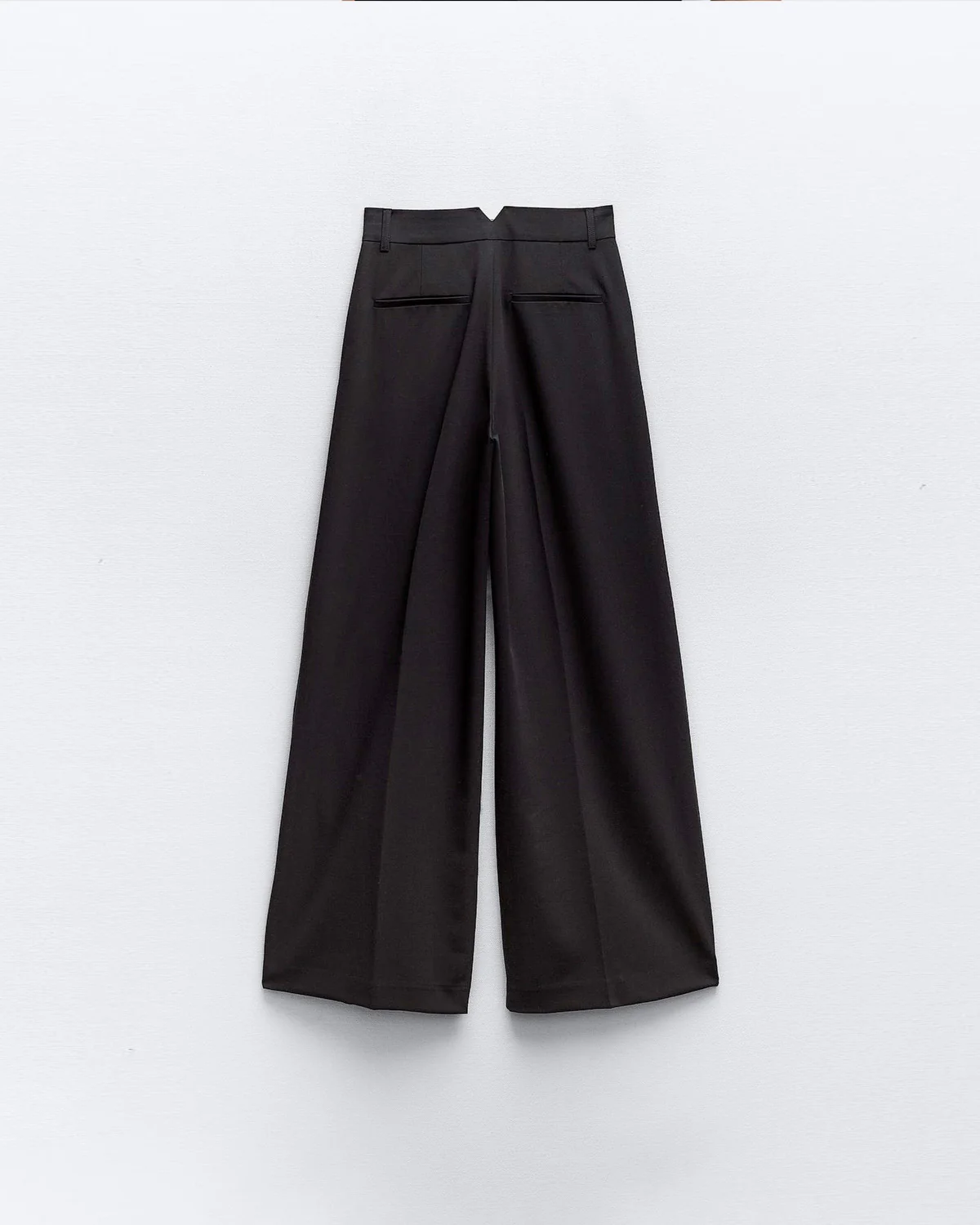 Pleated Wide Leg Pants - Image 4