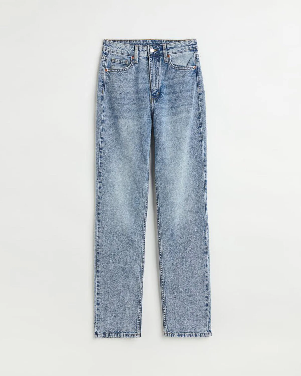 Straight Fit Whisker Jeans