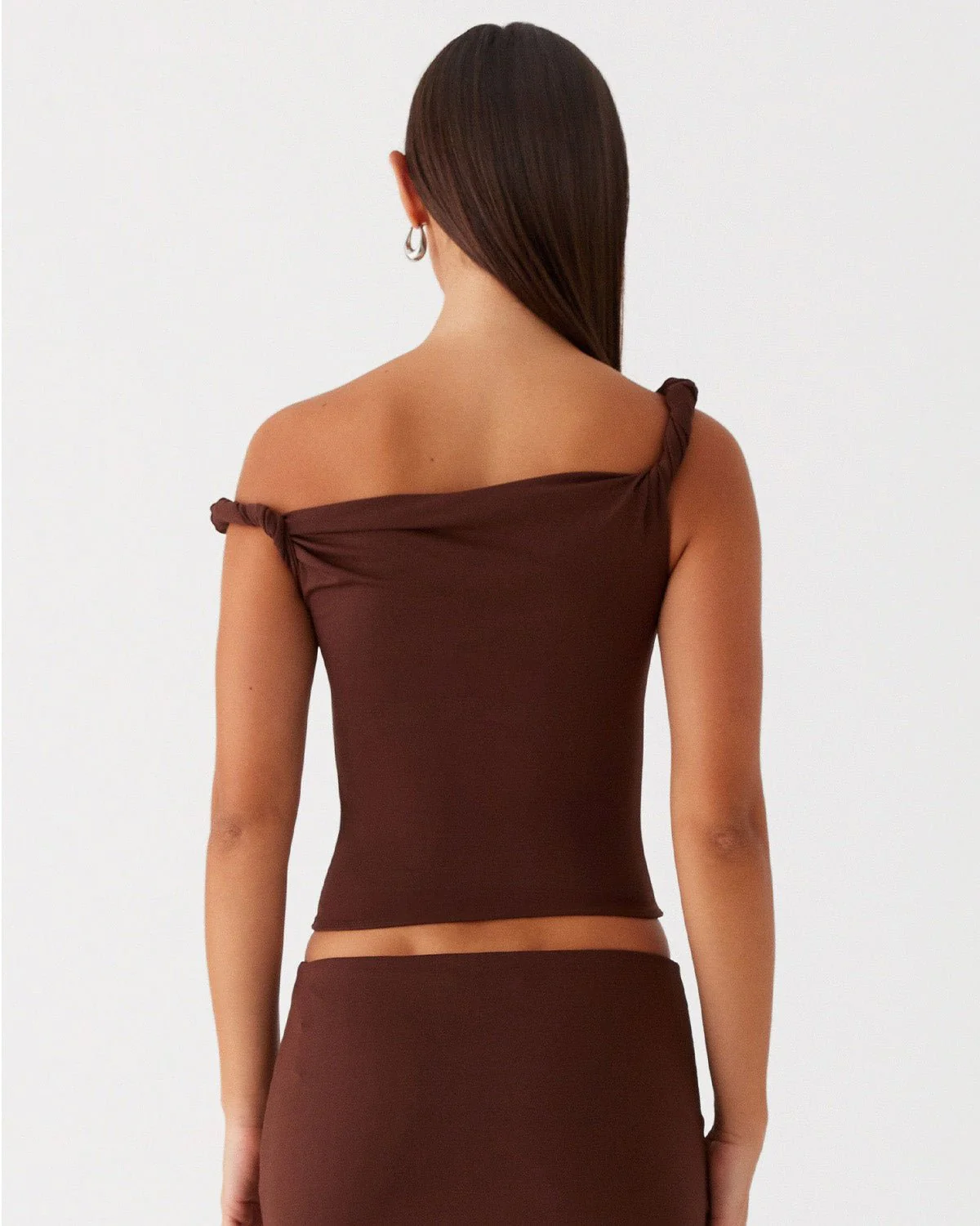 Twisted Strap Top And Skirt Co-Ord Set - Image 5